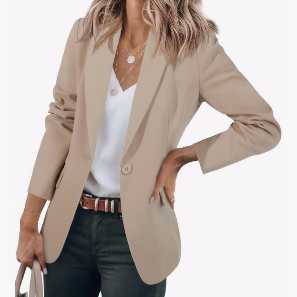 Women's Tan Blazer